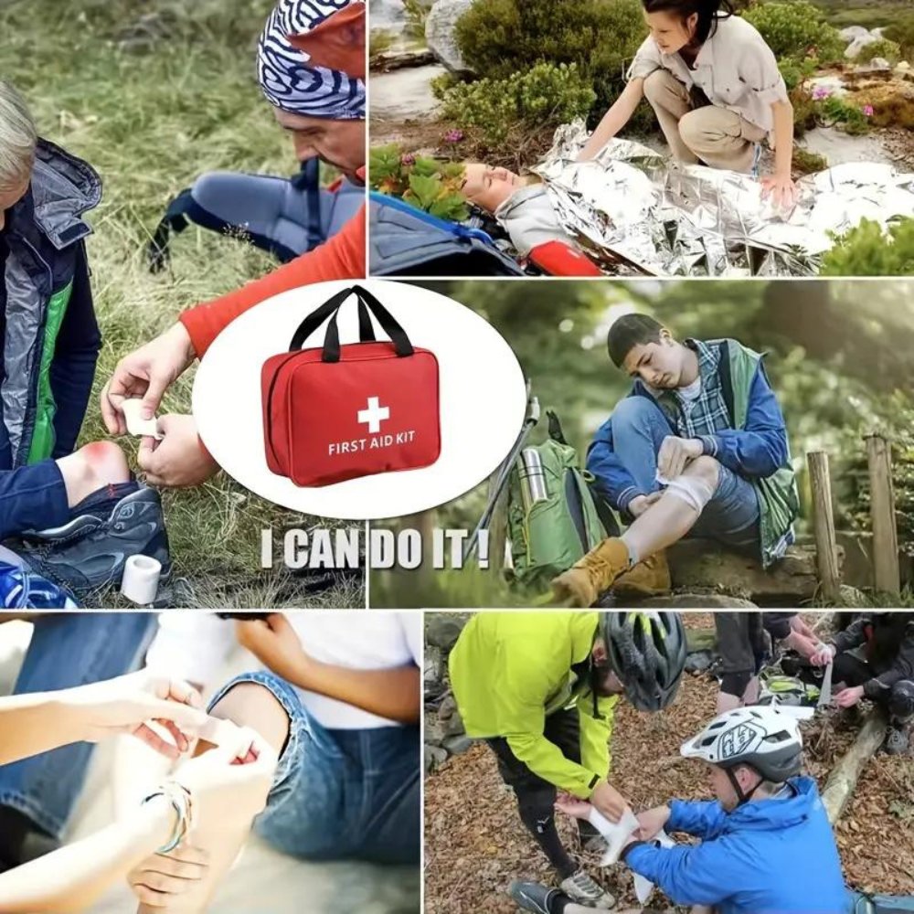 173-Piece Large First Aid Kit in Portable Bag, alternate view
