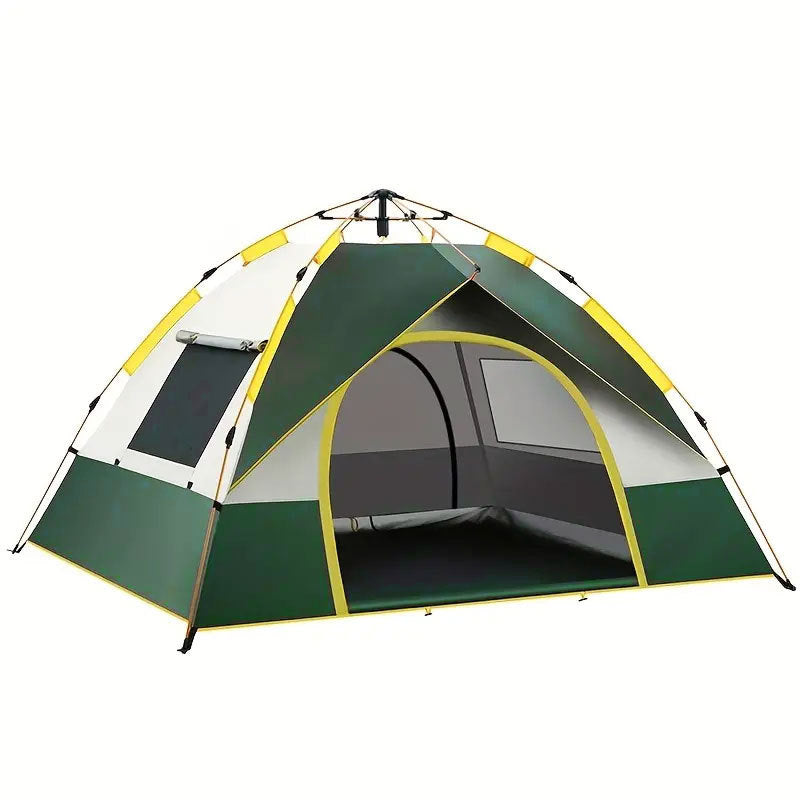 Automatic Quick-Open Camping Tent for 3 to 4 People, alternate view