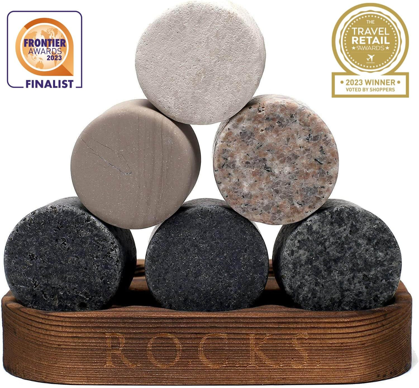 Cigar aficionado gentleman's gift set whiskey stones— luxury cigar and whiskey gift for dad