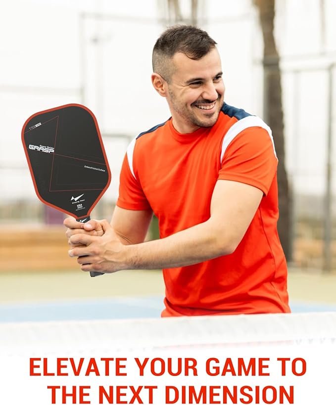 Grasp Power Pickleball Paddle, 13mm T700 Carbon Fiber, alternate view