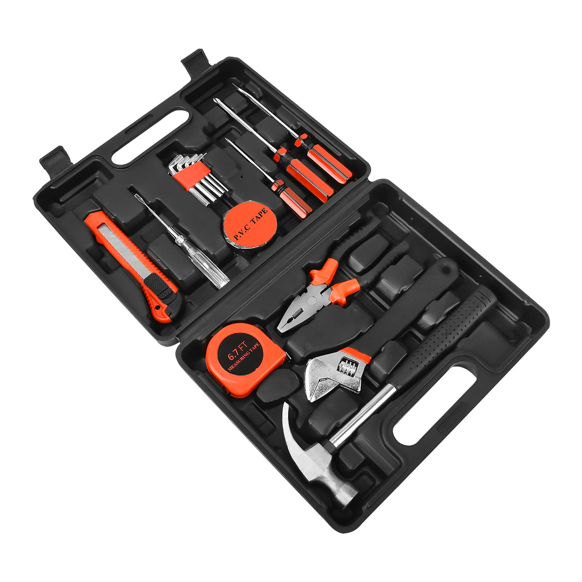 16-Piece Household Tool Kit for Everyday Repairs, alternate view