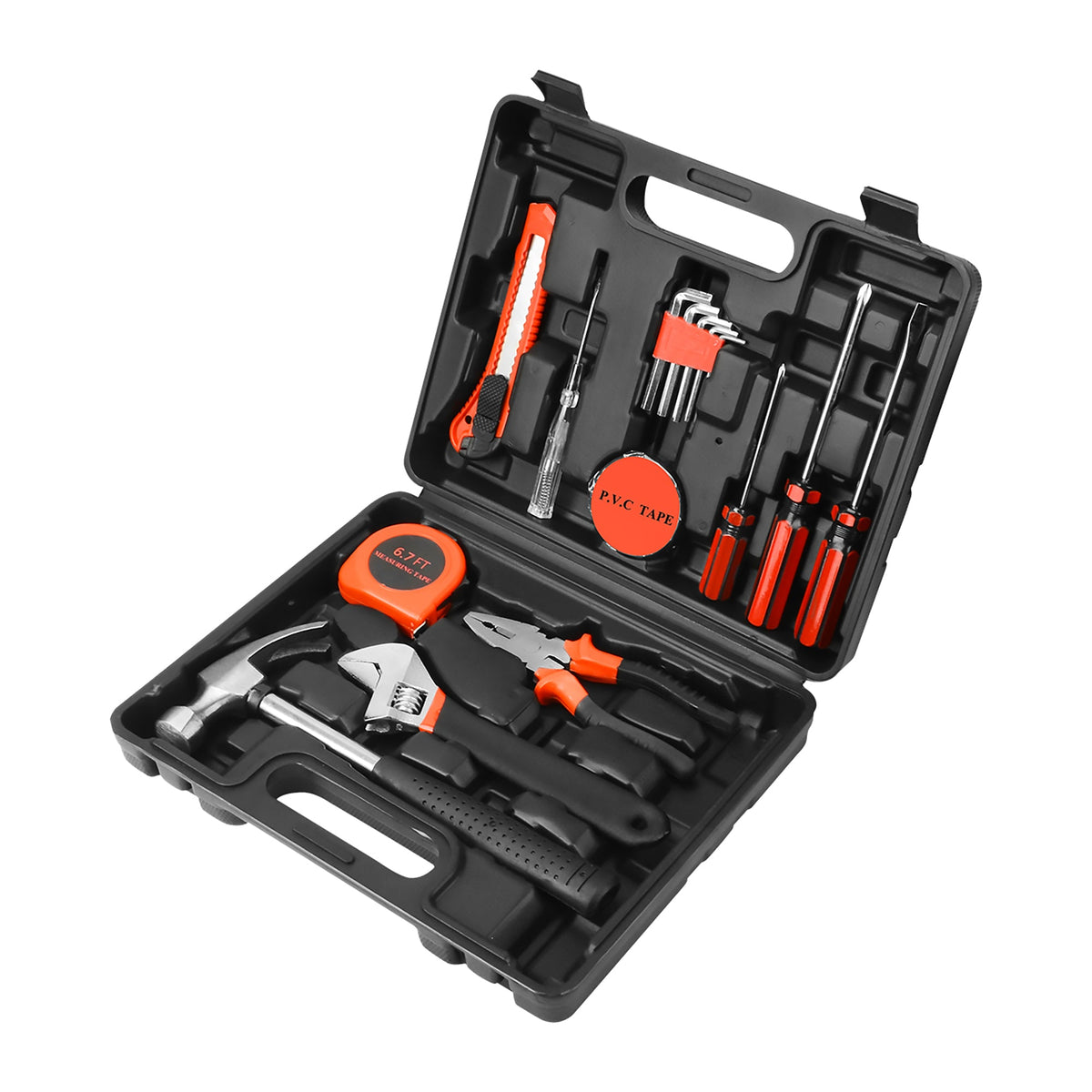 16-Piece Household Tool Kit for Everyday Repairs, alternate view