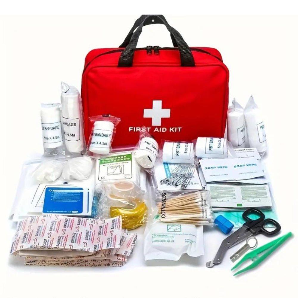 173-Piece Large First Aid Kit in Portable Bag