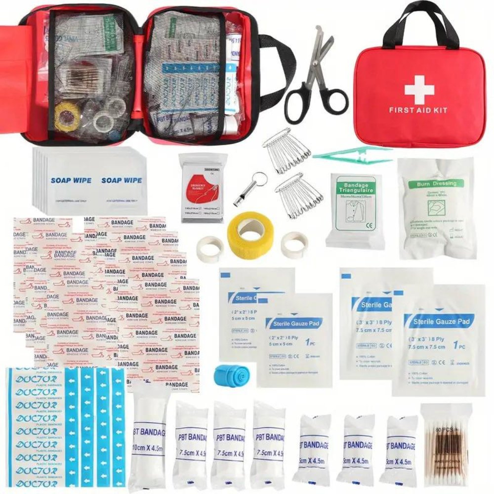 173-Piece Large First Aid Kit in Portable Bag, alternate view