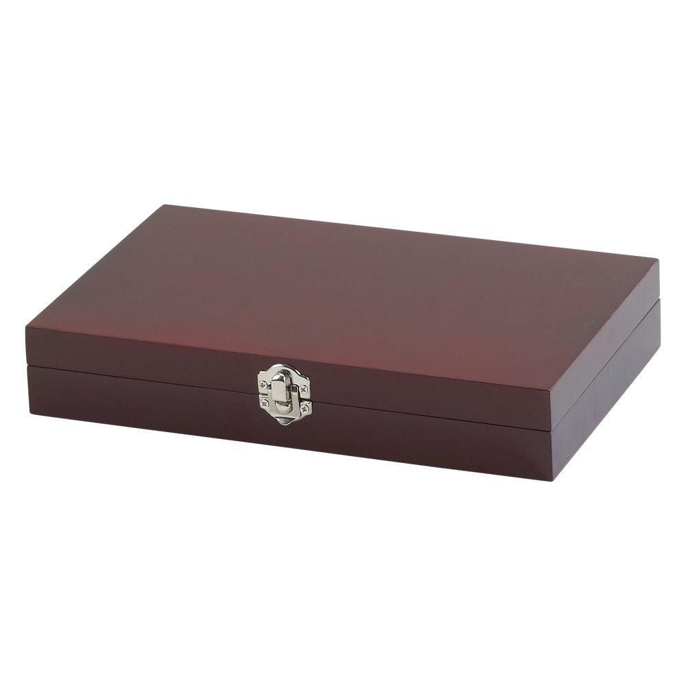 6-Piece Steak Knife Set with Hinged Rosewood Case, alternate view
