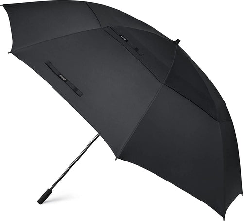 80-Inch Extra Large Windproof Golf Umbrella in Black