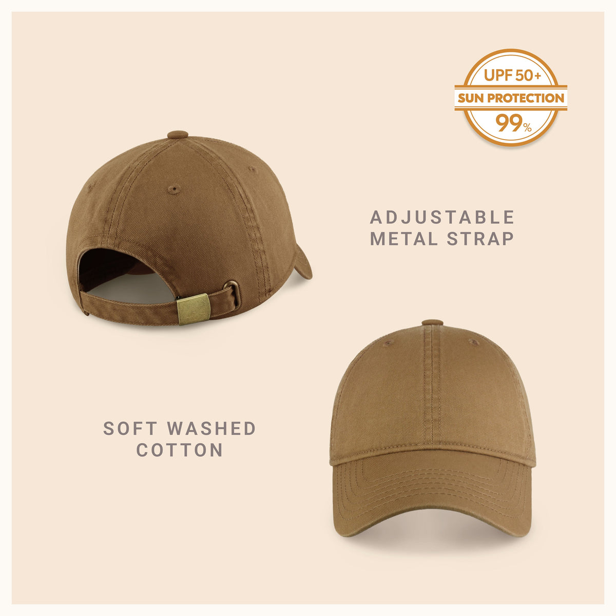 Classic Adjustable Cotton Dad Hat Baseball Cap, alternate view