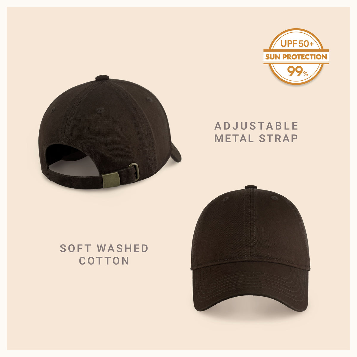 Classic Adjustable Cotton Dad Hat Baseball Cap, alternate view