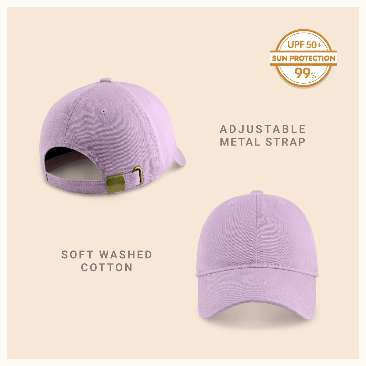 Classic Adjustable Cotton Dad Hat Baseball Cap, alternate view