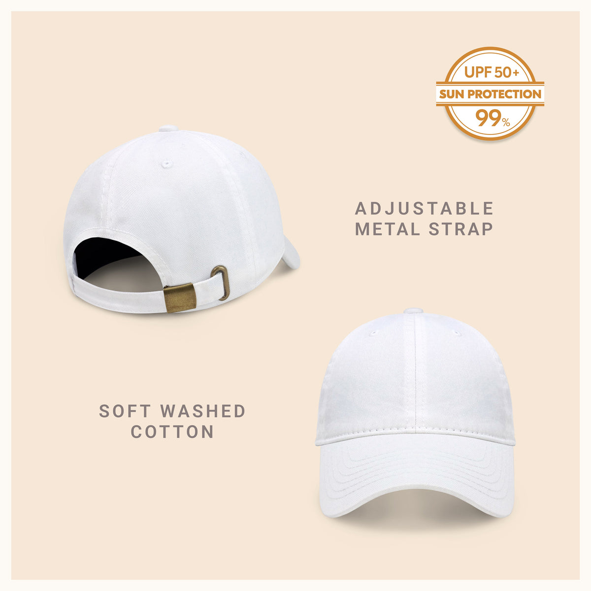 Classic Adjustable Cotton Dad Hat Baseball Cap, alternate view