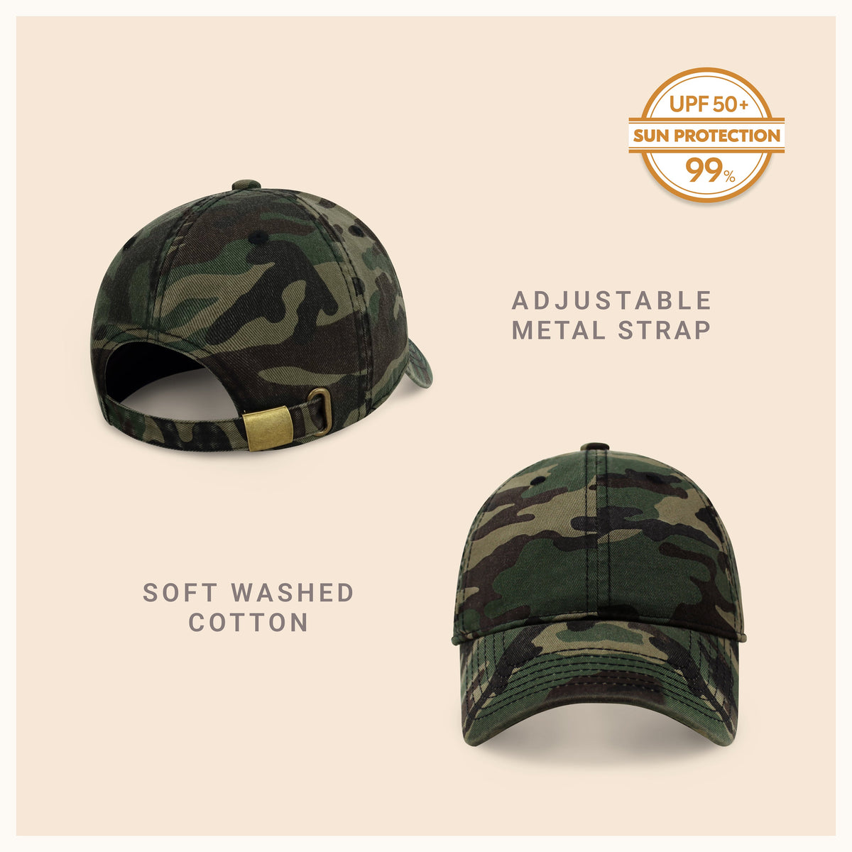 Classic Adjustable Cotton Dad Hat Baseball Cap, alternate view