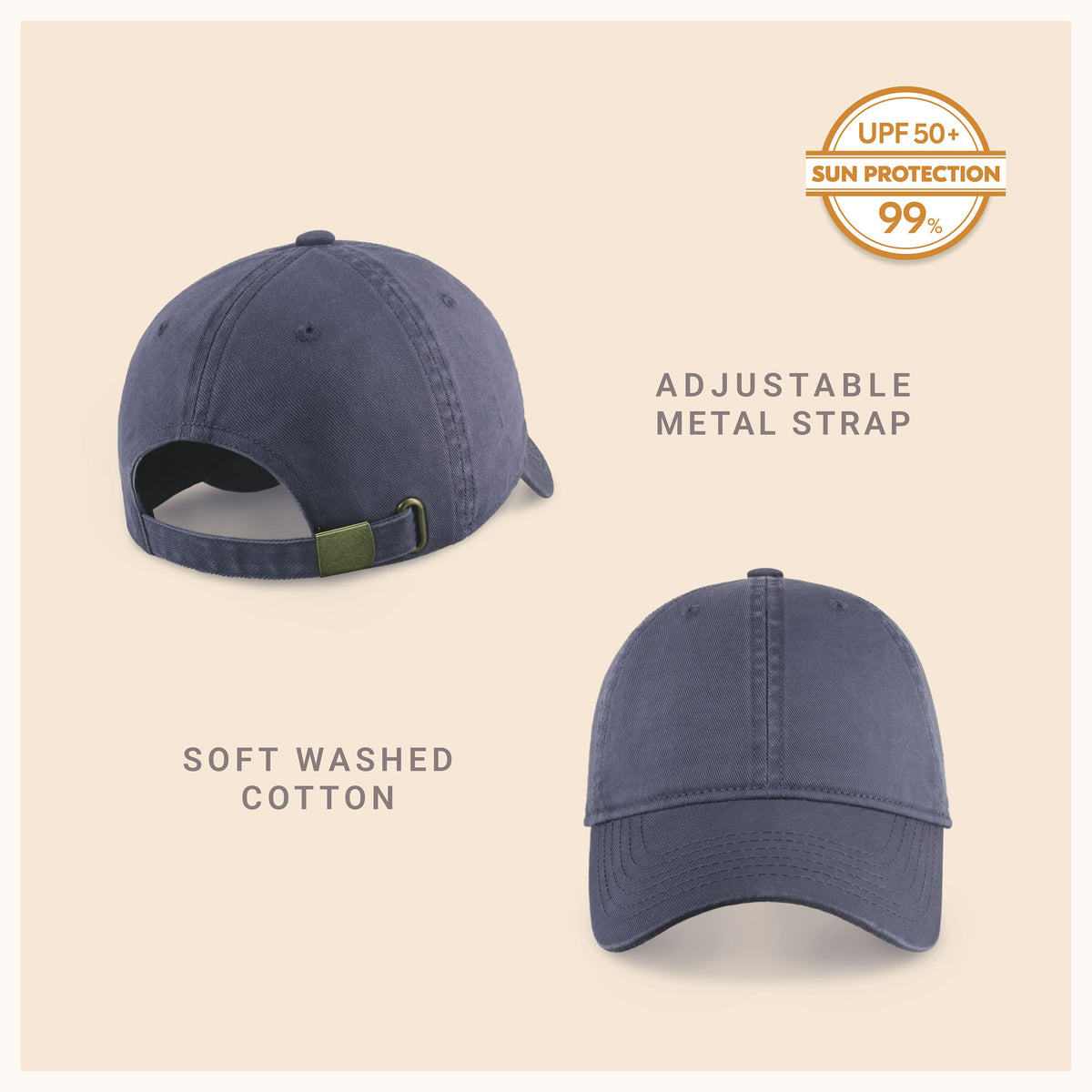 Classic Adjustable Cotton Dad Hat Baseball Cap, alternate view