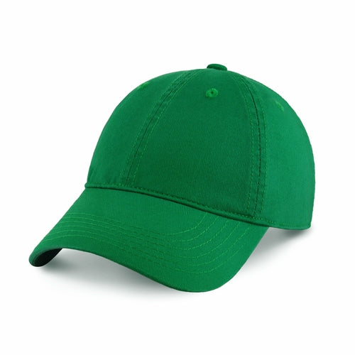 Classic Adjustable Cotton Dad Hat Baseball Cap in Kelly Green