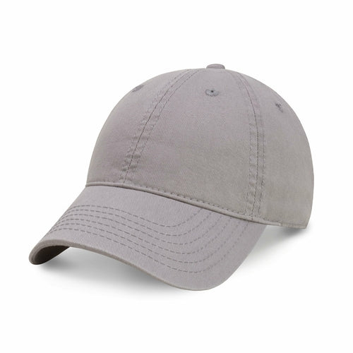Classic Adjustable Cotton Dad Hat Baseball Cap in Light Grey