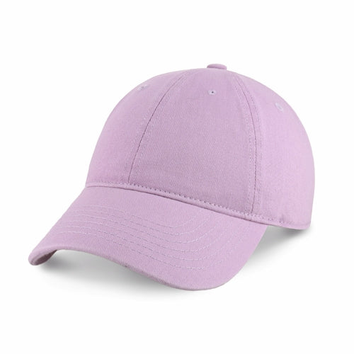 Classic Adjustable Cotton Dad Hat Baseball Cap in Lilac