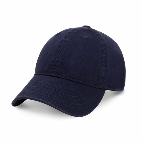 Classic Adjustable Cotton Dad Hat Baseball Cap in Navy