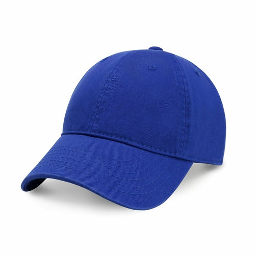 Classic Adjustable Cotton Dad Hat Baseball Cap in Royal Blue