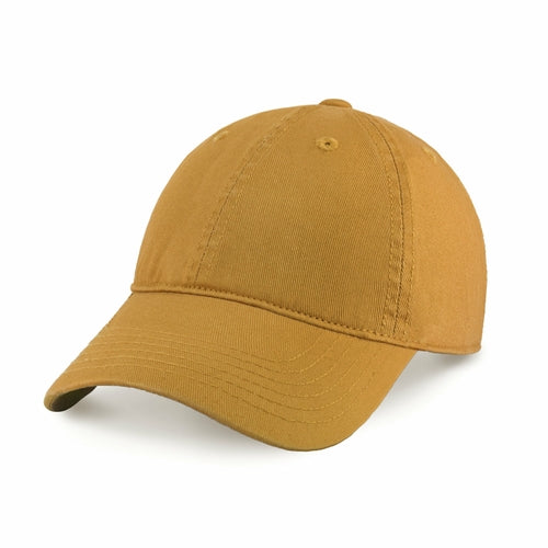 Classic Adjustable Cotton Dad Hat Baseball Cap in Tan