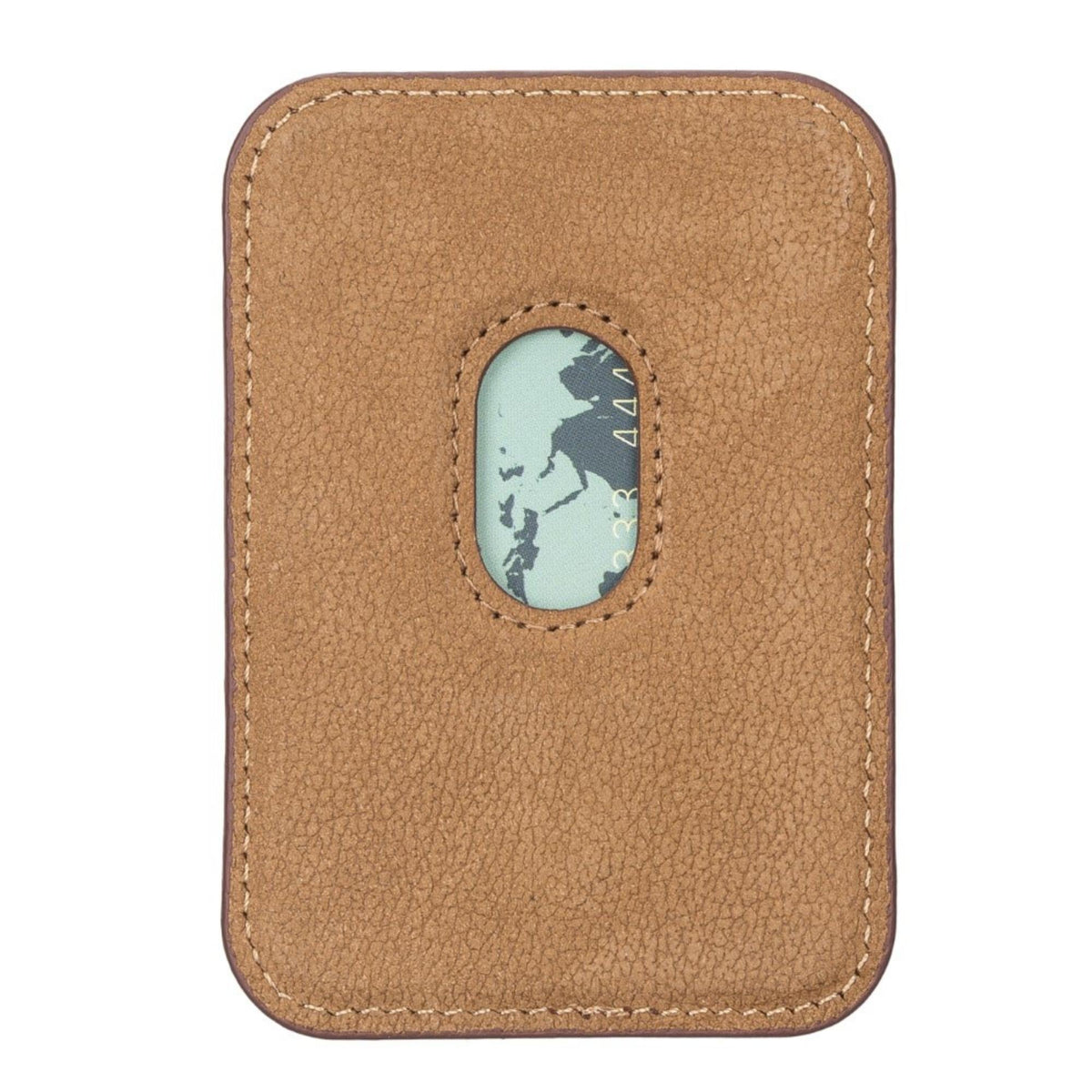 Cortland Full-Grain Leather Card Holder Wallet with Magnet, alternate view