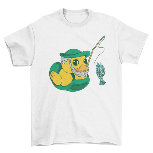 Fishing Rubber Duck T-Shirt