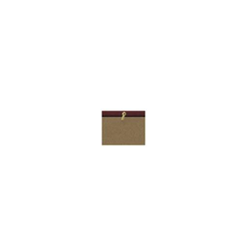American flag and badge display case -military memorial gift for veteran dad Small brown pouch with a gold clasp on a white background