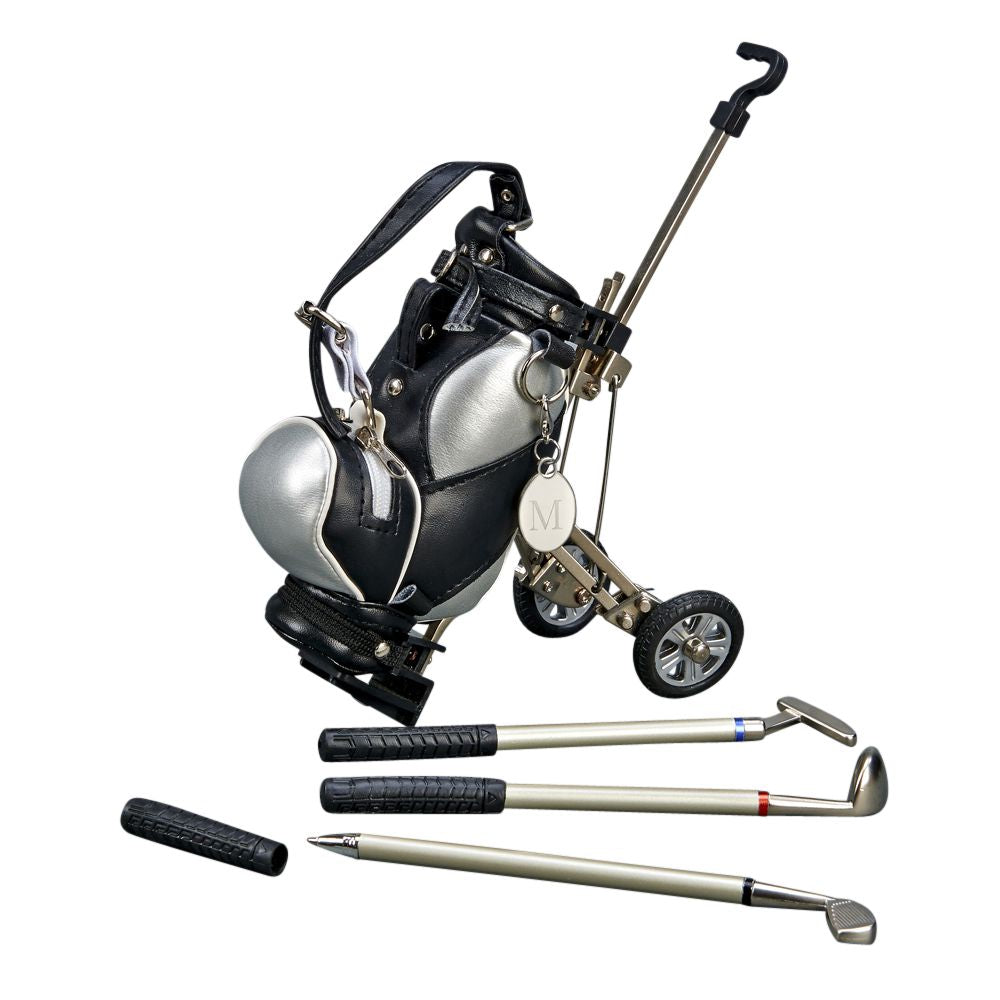 Golf Cart Pen Set and Desk Holder, alternate view
