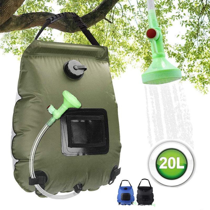 Portable Solar Camping Shower Bag, 20L