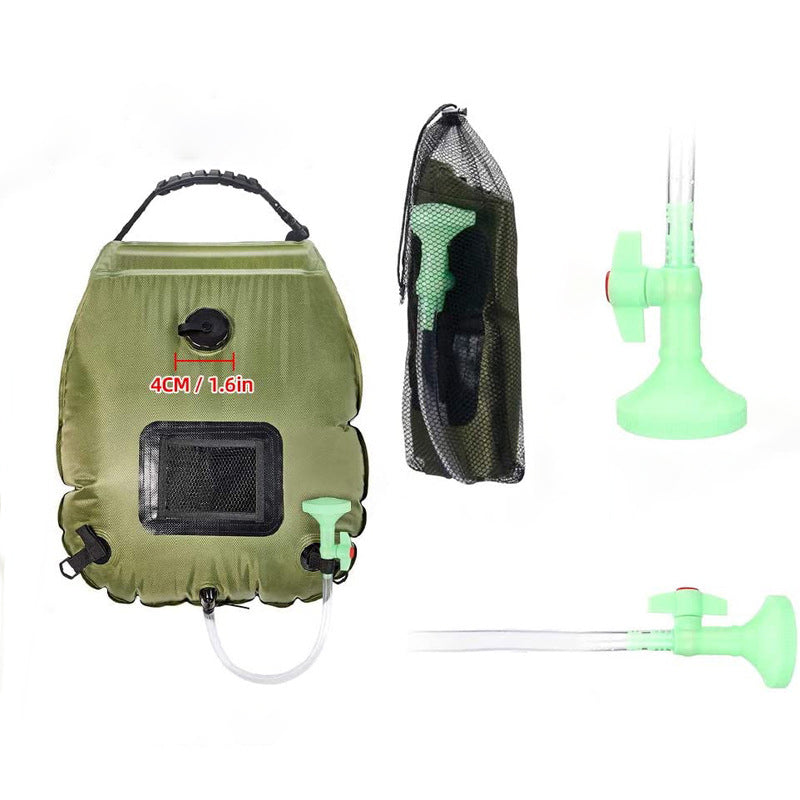 Portable Solar Camping Shower Bag, 20L, alternate view