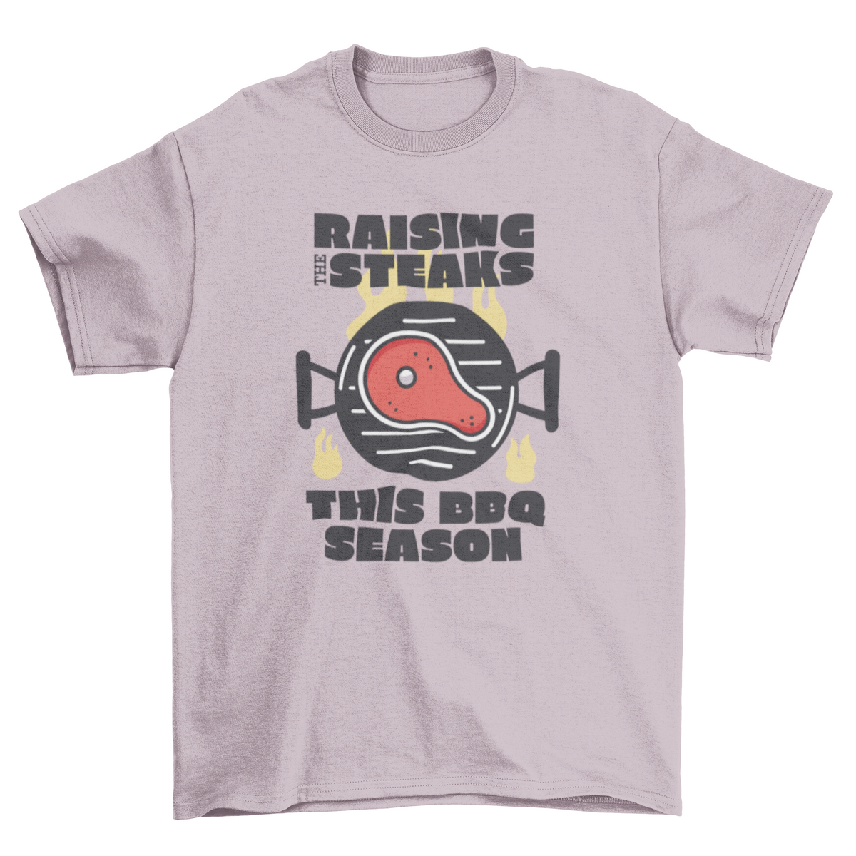 Raising the Steaks BBQ T-Shirt