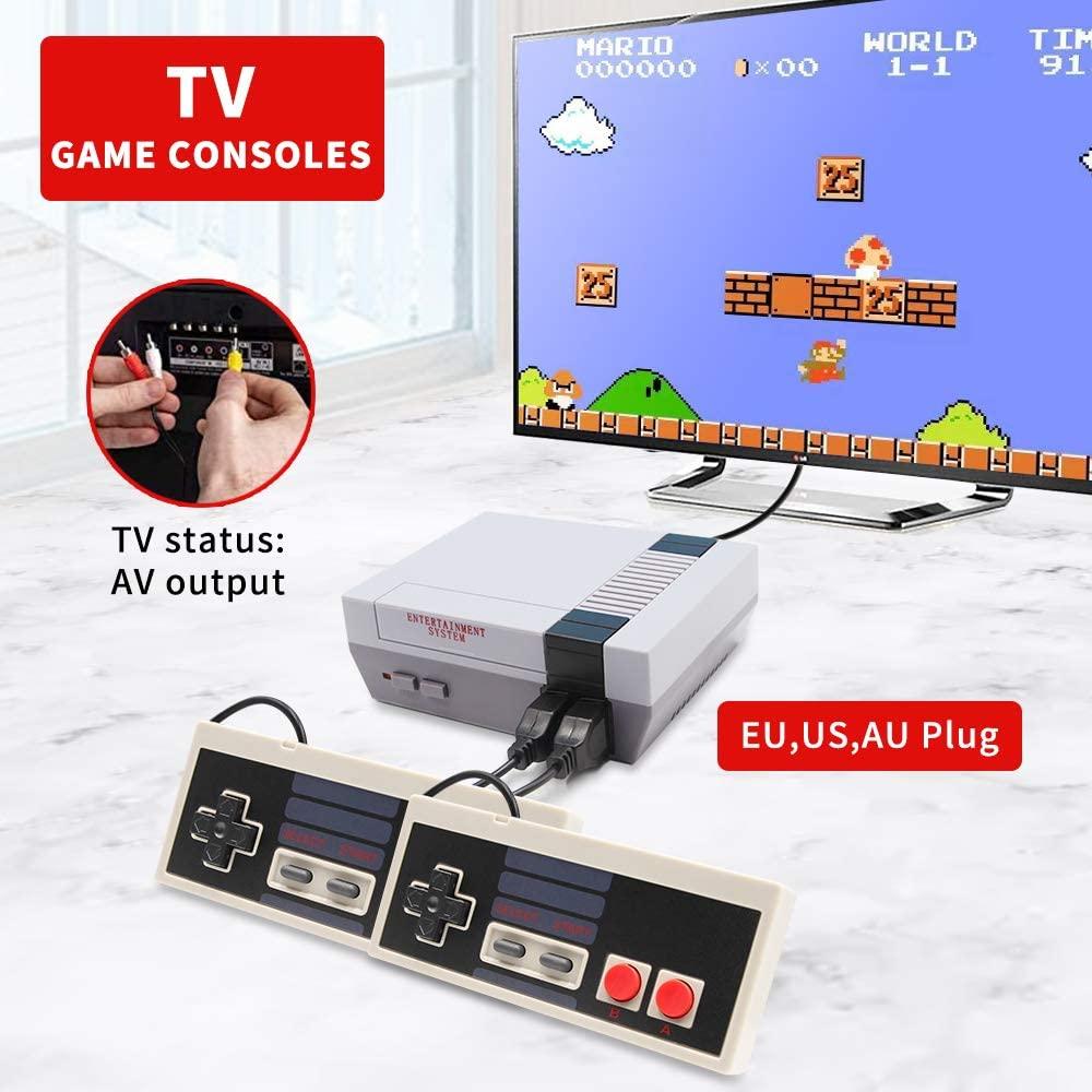 Retro Game Console with 620 Built-In Games, alternate view
