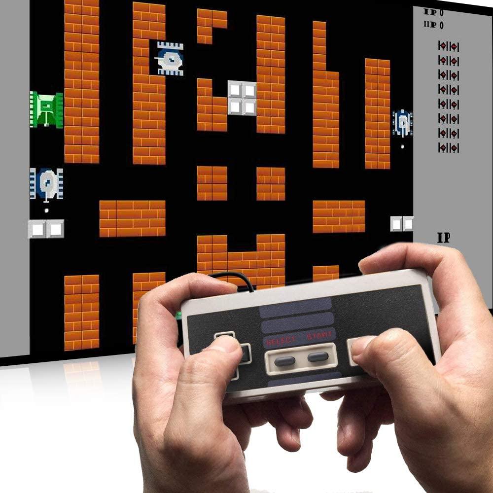 Retro Game Console with 620 Built-In Games, alternate view
