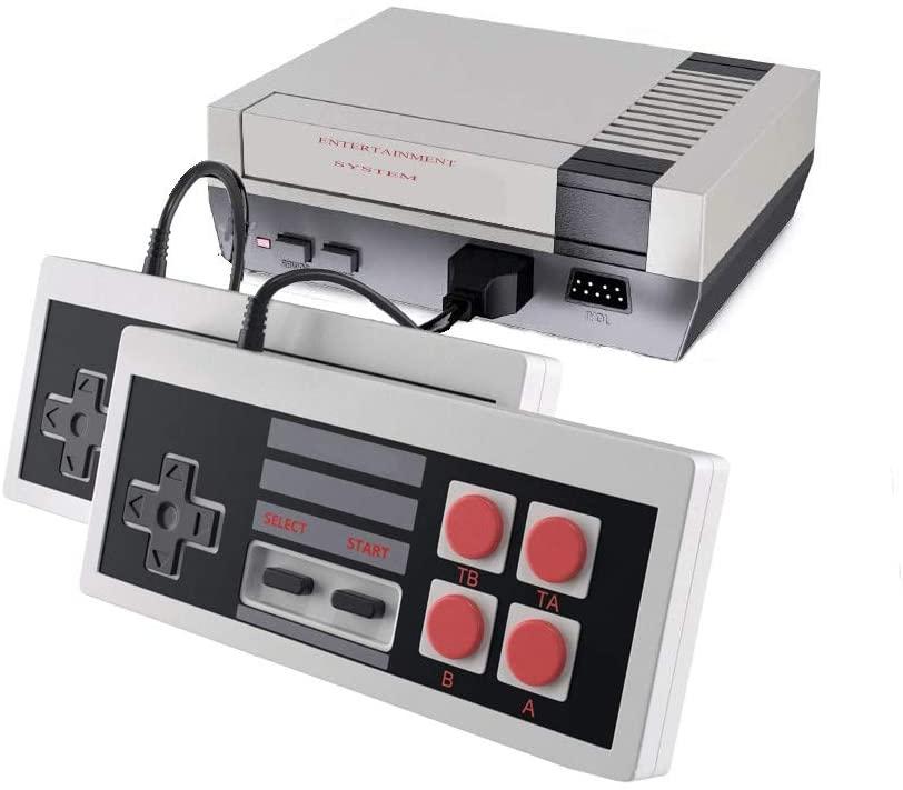 Retro Game Console with 620 Built-In Games, alternate view