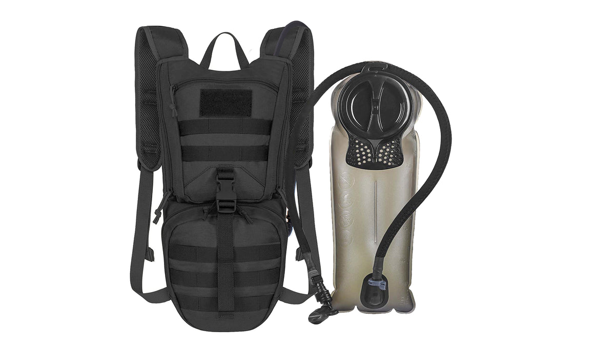 Unigear Tactical Hydration Backpack with 2.5L Bladder, alternate view
