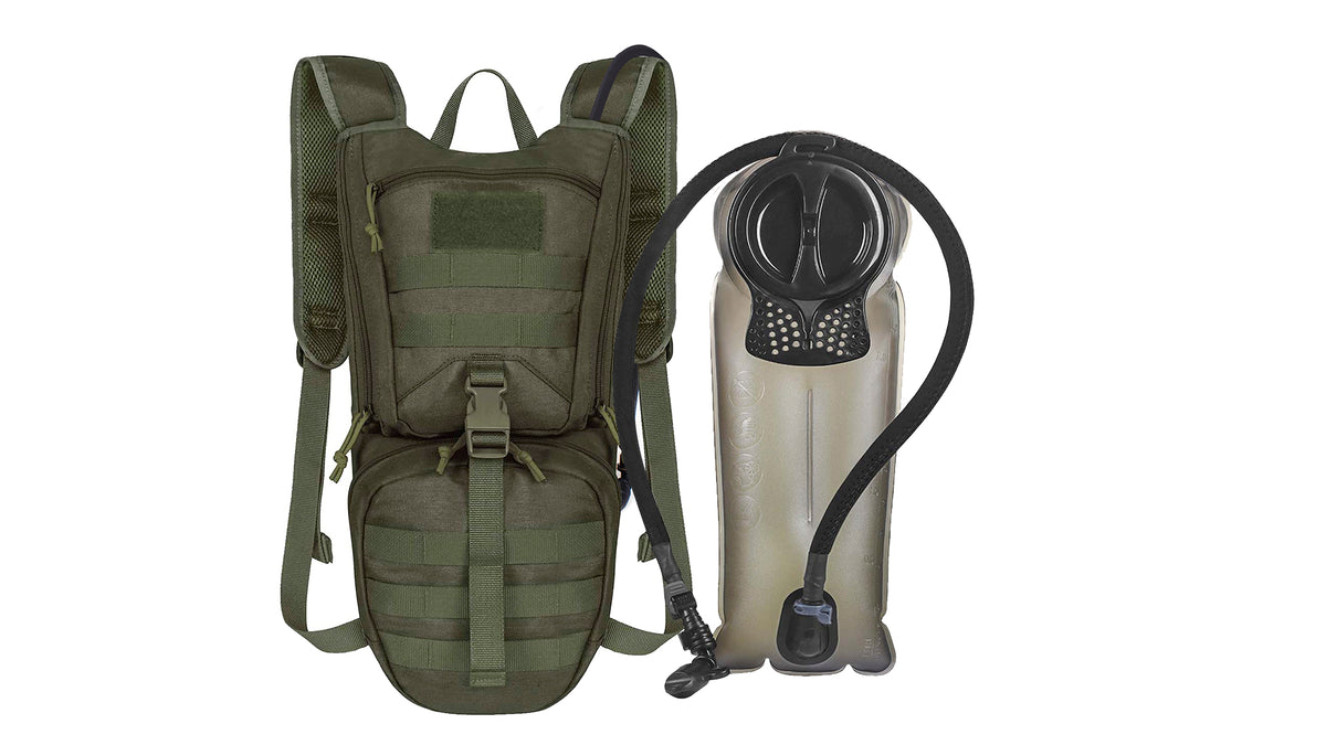 Unigear Tactical Hydration Backpack with 2.5L Bladder, alternate view