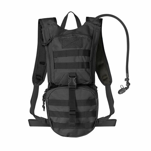 Unigear Tactical Hydration Backpack with 2.5L Bladder in Black
