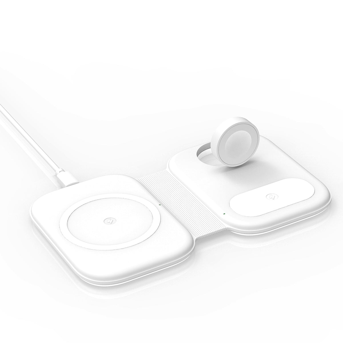 ZTECH Magnetic Foldable 3-in-1 Wireless Charging Station, alternate view
